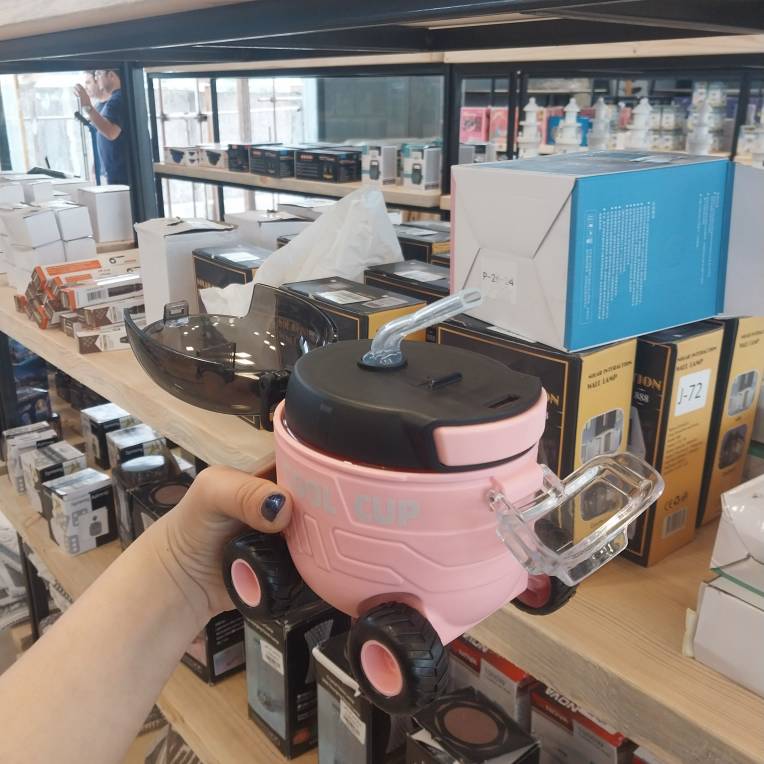 قمقمه آب فانتزی طرح ماشین Cool Cup - ظرفیت 550 میلی‌لیتر