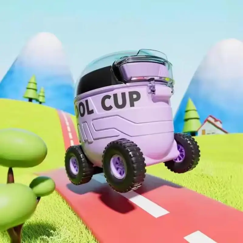 قمقمه آب فانتزی طرح ماشین Cool Cup - ظرفیت 550 میلی‌لیتر