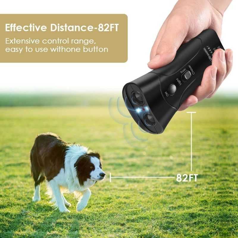 دستگاه دور کننده و آموزش‌دهنده التراسونیک سگ مدل ZF-853 | برد 10 متر