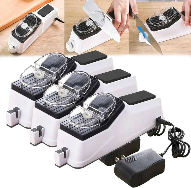 چاقو تیزکن برقی حرفه‌ای Surudoisharp Pro | مدل 2 دیسکه چندمنظوره با قابلیت تیزکردن در 5 ثانیه