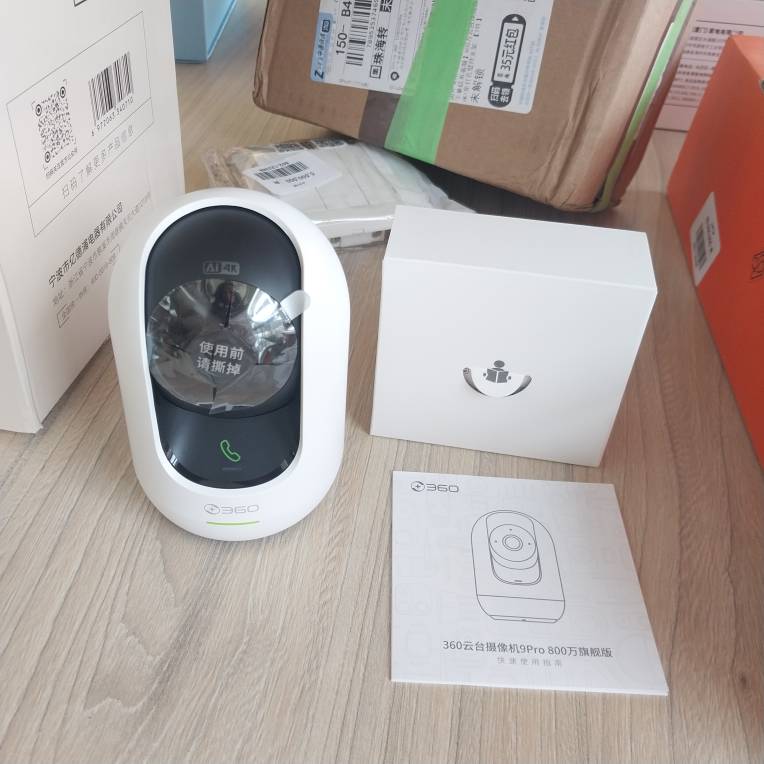 دوربین مداربسته 360 درجه 9Pro 800 با کیفیت 4K، وای‌فای 6، هوش مصنوعی و قابلیت مکالمه دوطرفه
