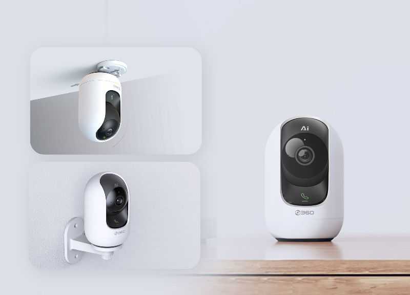دوربین مداربسته 360 درجه 9Pro 800 با کیفیت 4K، وای‌فای 6، هوش مصنوعی و قابلیت مکالمه دوطرفه