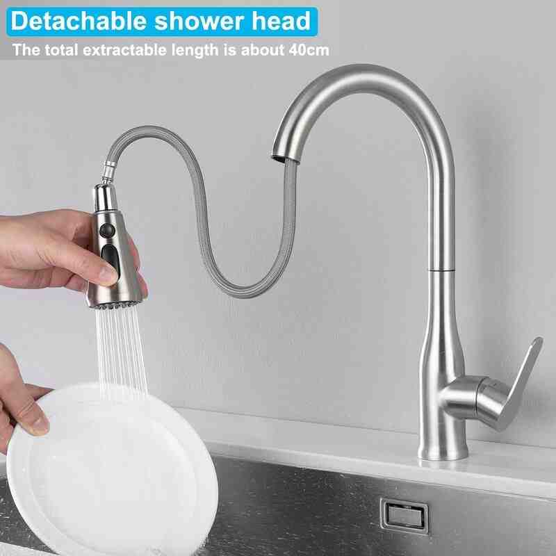 شیر ظرفشویی آشپزخانه SKY-TOUCH مدل Pull Down Sprayer