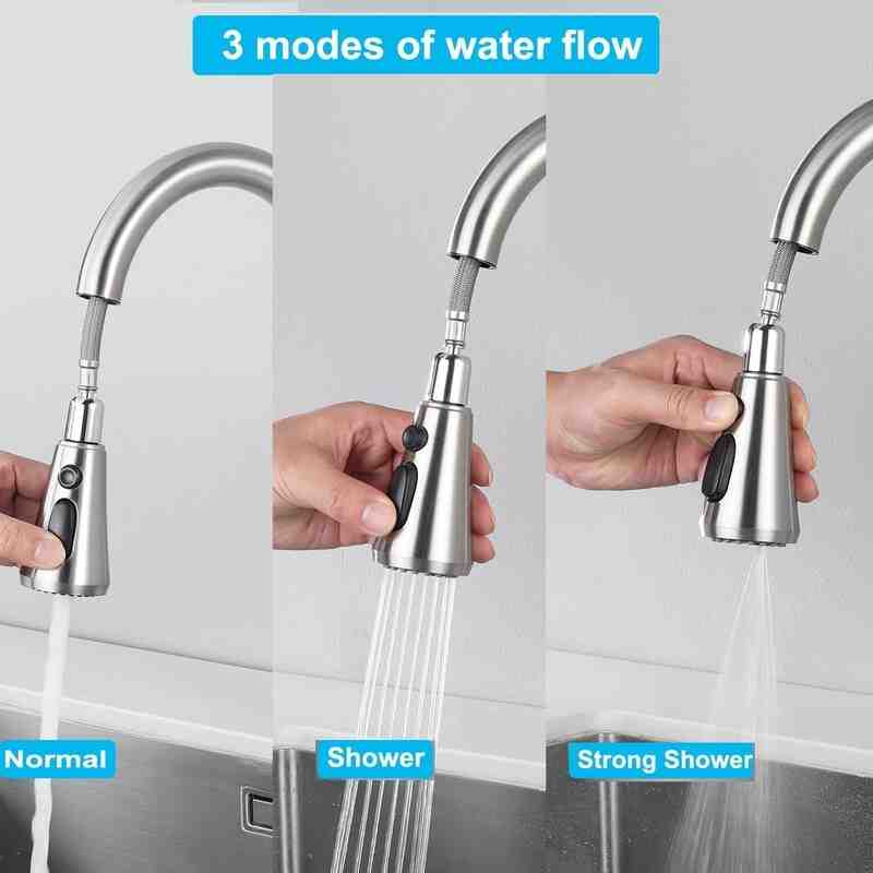 شیر ظرفشویی آشپزخانه SKY-TOUCH مدل Pull Down Sprayer