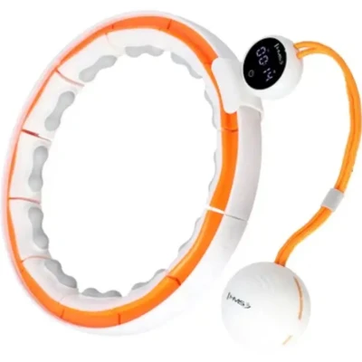 حلقه هولاهوپ هوشمند وزن‌دار Yalilia Infinity Hoop با شمارنده دیجیتال و ماساژور سیلیکونی