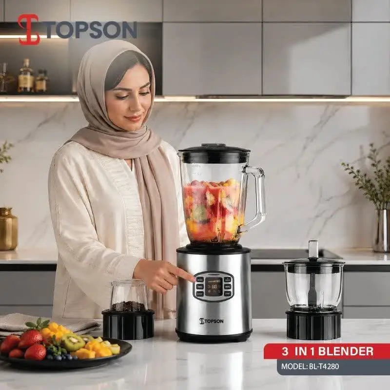 مخلوط‌کن و آسیاب‌کن 3 کاره تاپسون مدل BL-T4280