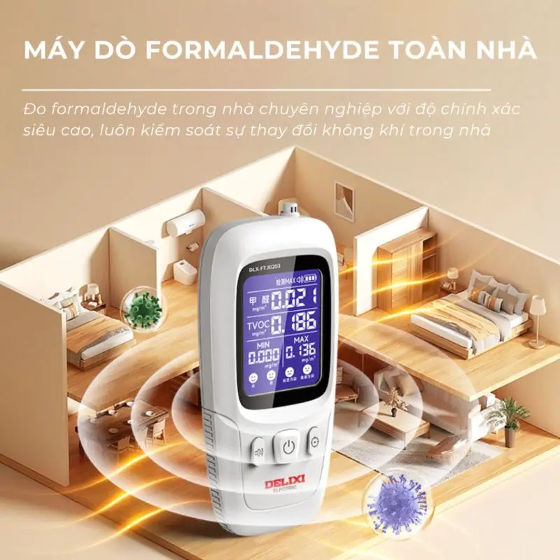 دستگاه اندازه‌گیر کیفیت هوا DELIXI ELECTRIC