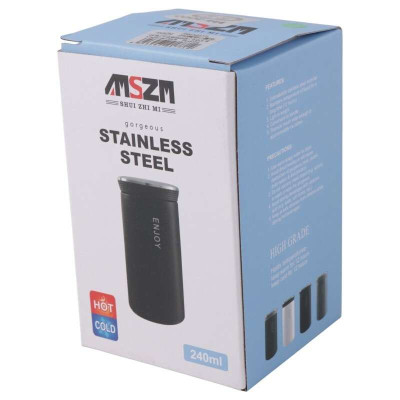 تراول ماگ AMZSM مدل Enjoy استیل 316 گنجایش 0.3 لیتر