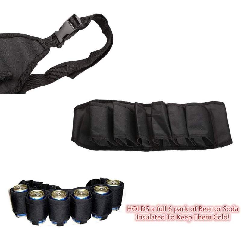 کمربند نگهدارنده 6 بطری نوشیدنی DEWIN مدل Beer Belt