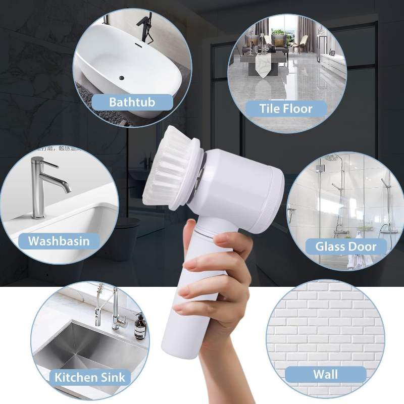 برس شارژی نظافت 5 کاره YESORA مدل Magic Power Scrubber