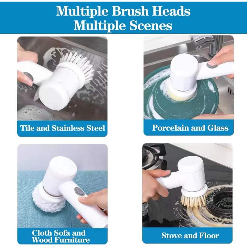 برس شارژی نظافت 5 کاره YESORA مدل Magic Power Scrubber