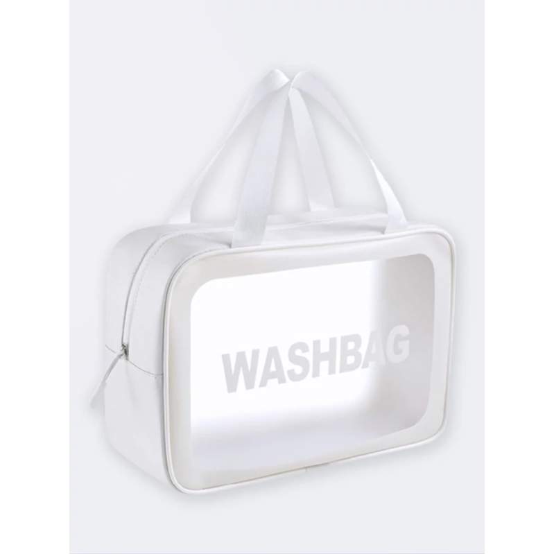 کیف آرایش واش بگ (WASH BAG) ضد آب و قابل شستشو دو زیپ