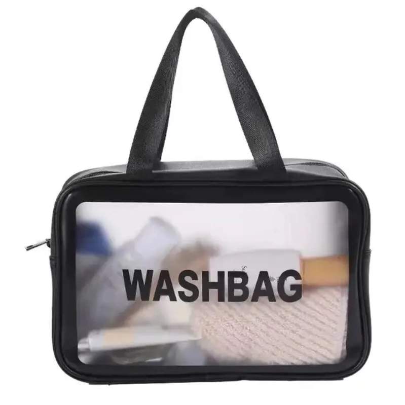 کیف آرایش واش بگ (WASH BAG) ضد آب و قابل شستشو دو زیپ