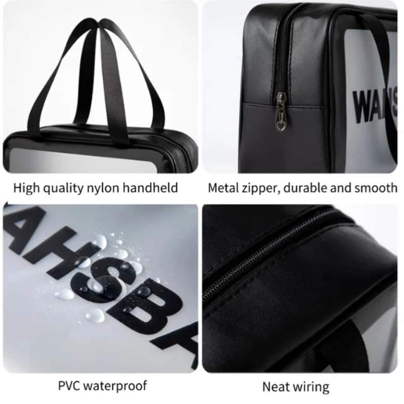 کیف آرایش واش بگ (WASH BAG) ضد آب و قابل شستشو دو زیپ