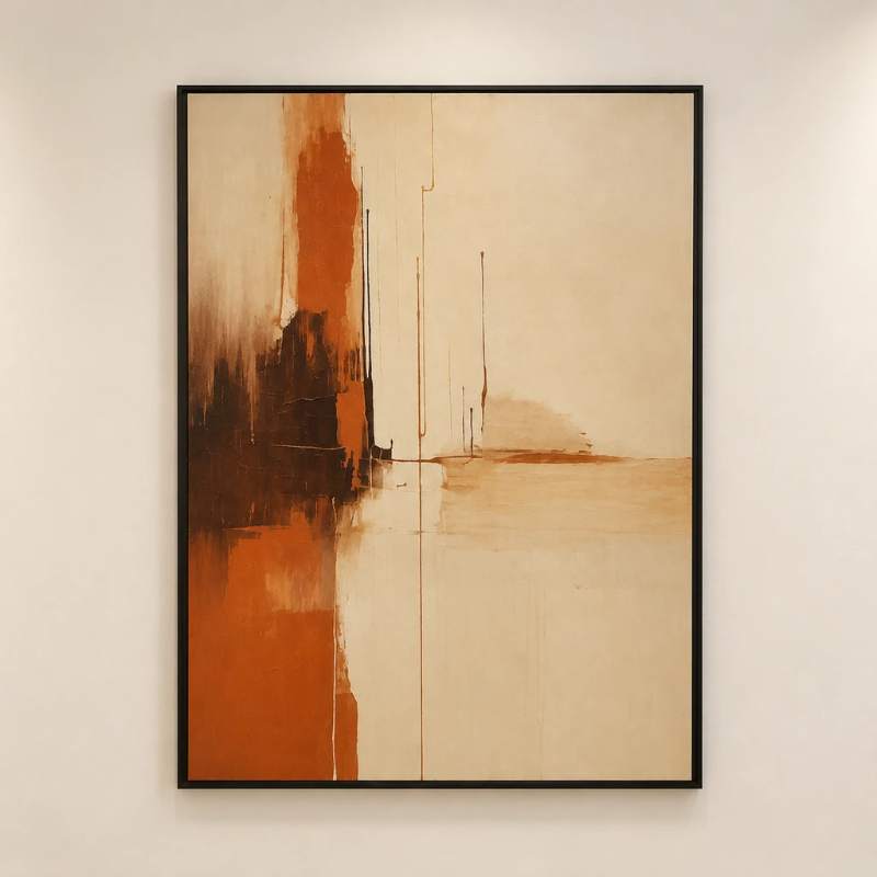 تابلوی ست 2 عددی مدرن انتزاعی سایز 100 × 70