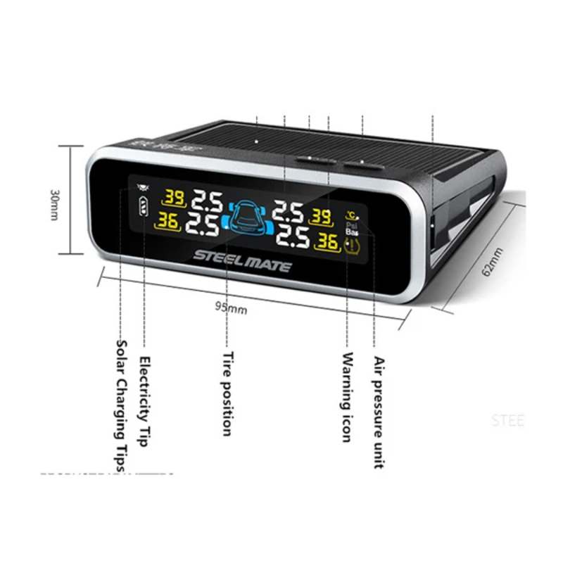تی پی ام اس خودرو استیل میت مدل TP-S9i اصل