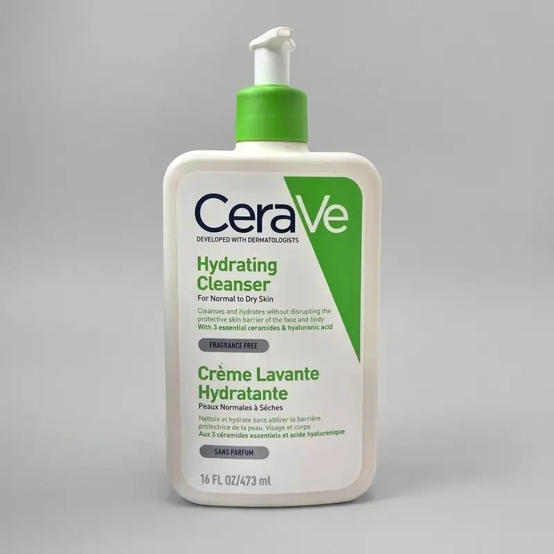 ژل شستشوی صورت سراوی مدل Hydrating Cleanser حجم 473 میلی لیتر
