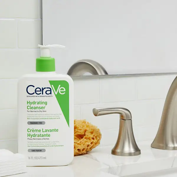 ژل شستشوی صورت سراوی مدل Hydrating Cleanser حجم 473 میلی لیتر