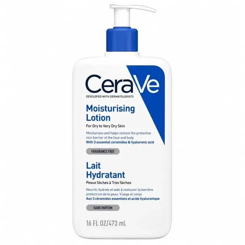 لوسیون آبرسان سراوی مدل Lait Hydratant حجم 473 میلی‌لیتر