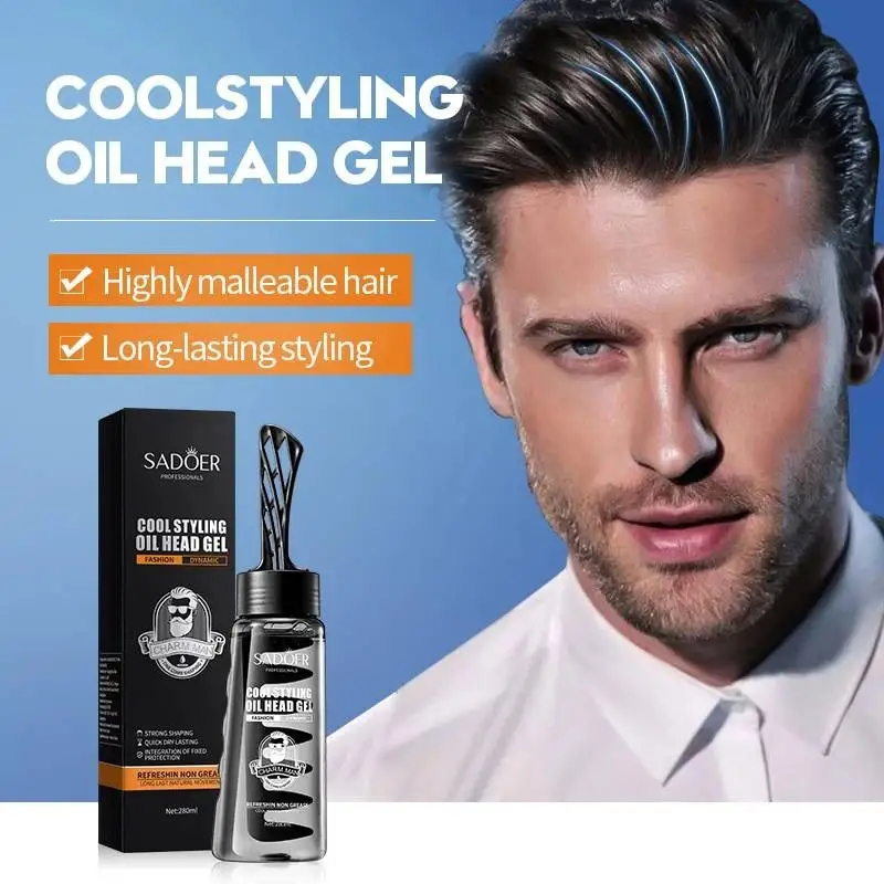 ژل حالت دهنده مو و ریش سادور مدل Cool Styling حجم 280 میلی‌لیتر