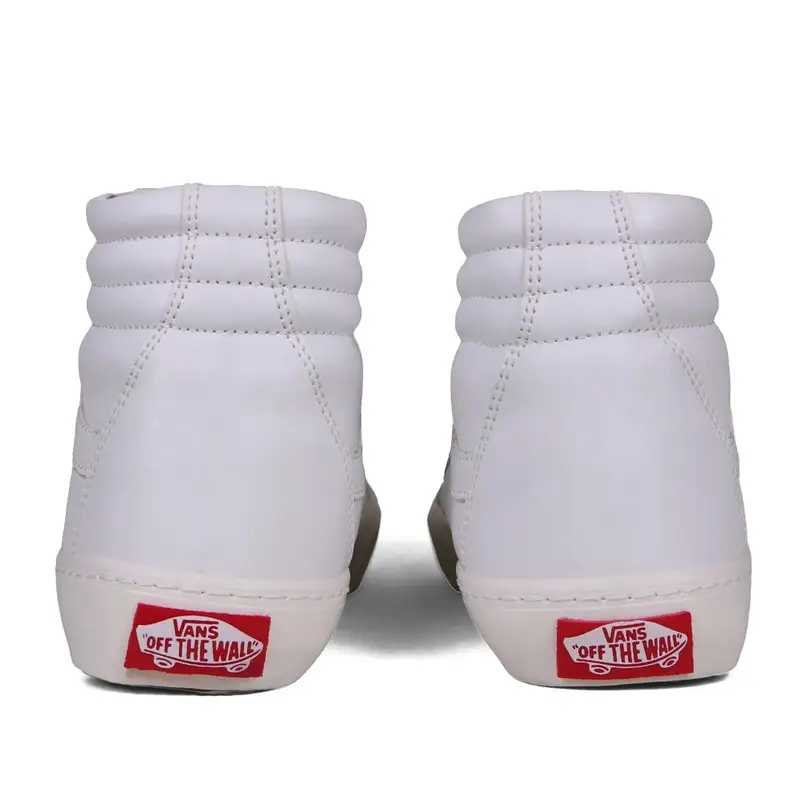 کتونی ونس ساق بلند سفید مدل SK8