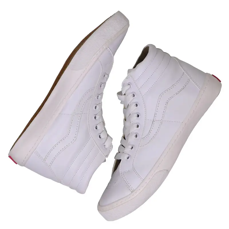 کتونی ونس ساق بلند سفید مدل SK8