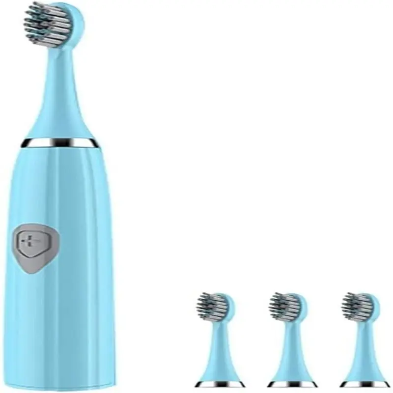 مسواک برقی شارژی صوتی IXYHKB – مناسب بزرگسالان و کودکان، رنگ آبی، دارای 5 حالت تمیزکننده، تایمر 2 دقیقه‌ای، 7 سری یدک