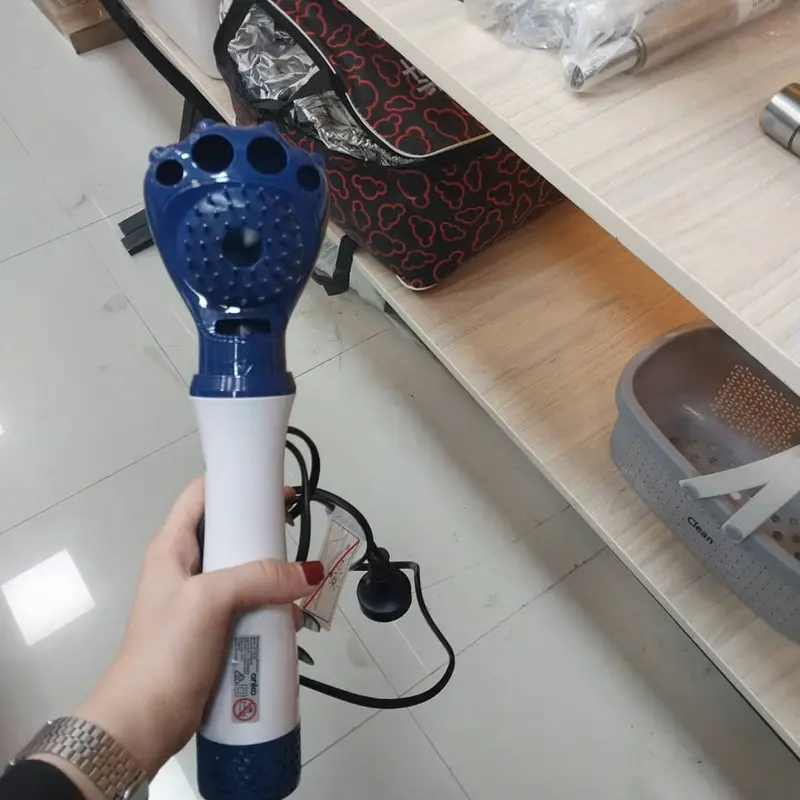 سشوار حیوانات خانگی با برس - 400 وات با دو حالت گرمایشی