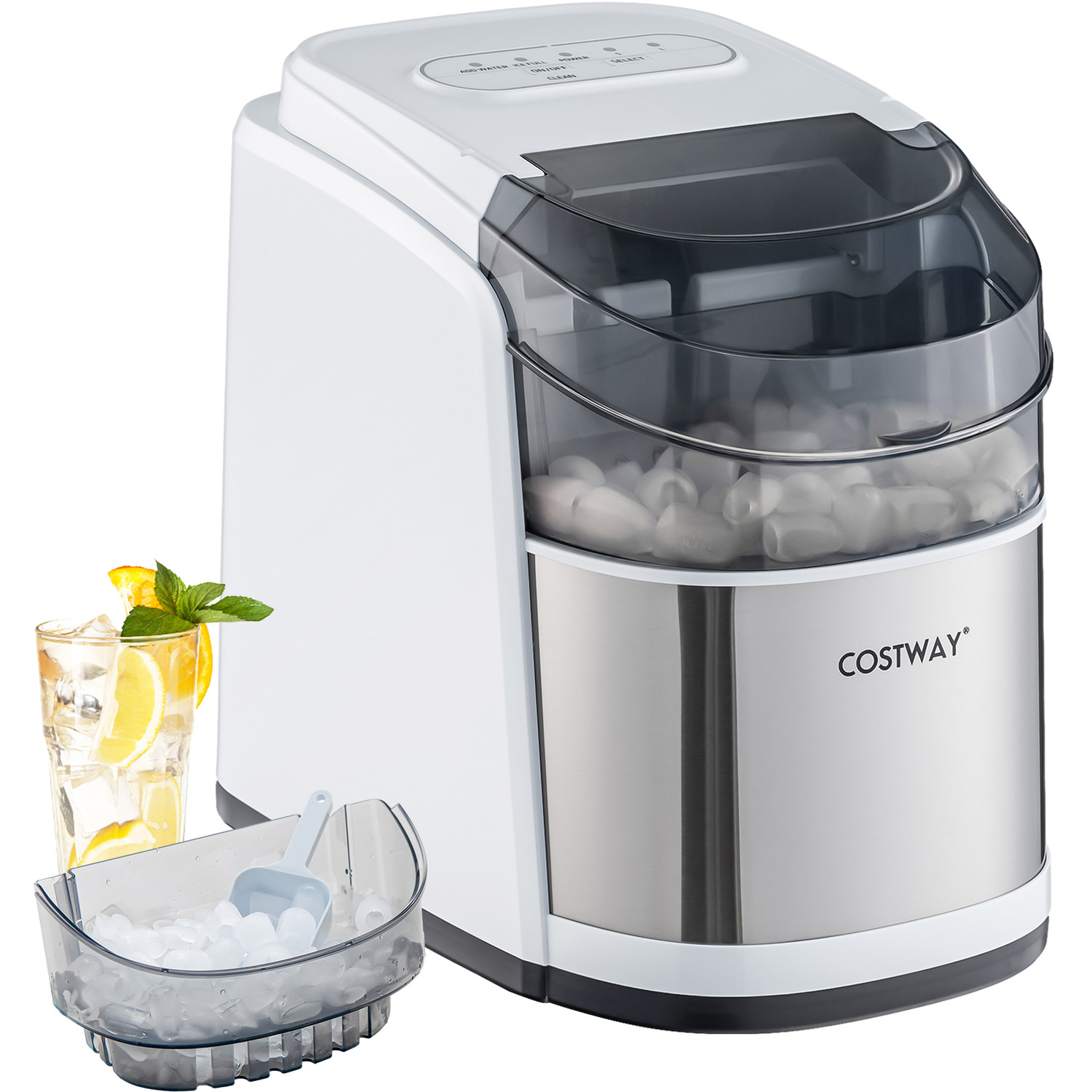 یخ ساز Costway 40Lbs/24H AUTO