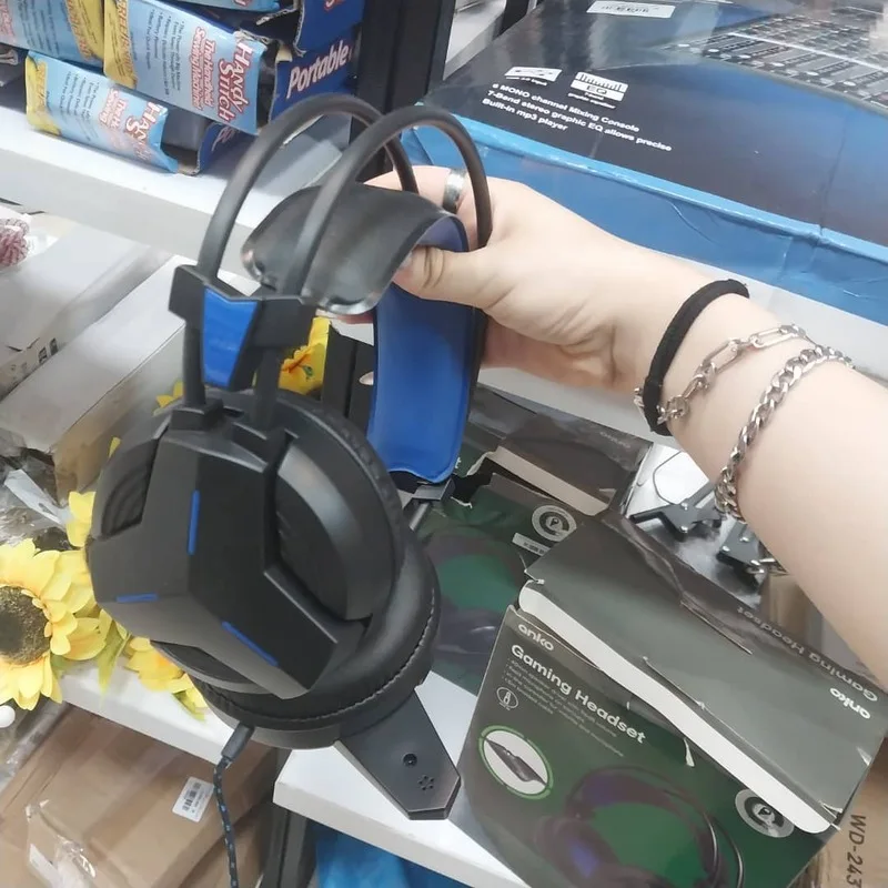 هدفون گیمینگ با میکروفون و صدای استریو – مناسب برای PC، PS4، Xbox، سوییچ و موبایل