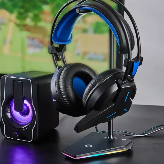 هدفون گیمینگ با میکروفون و صدای استریو – مناسب برای PC، PS4، Xbox، سوییچ و موبایل