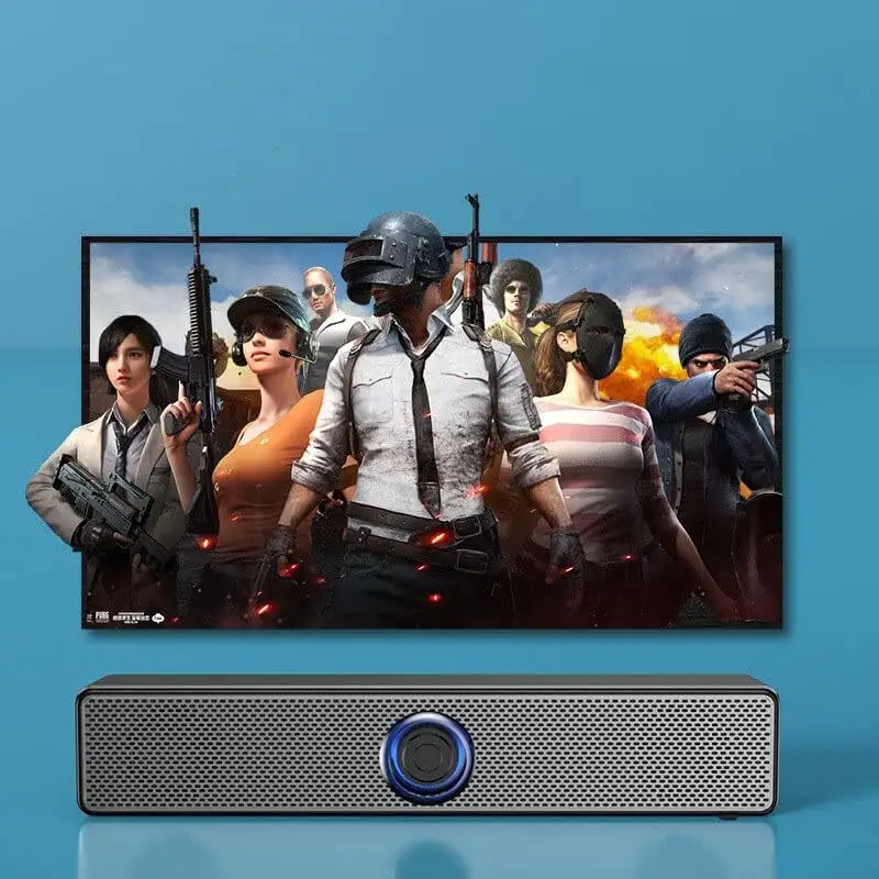 اسپیکر ساندبار بلوتوثی SUJHAL مدل Gaming | صدای 360 درجه، مناسب کامپیوتر و لپ‌تاپ