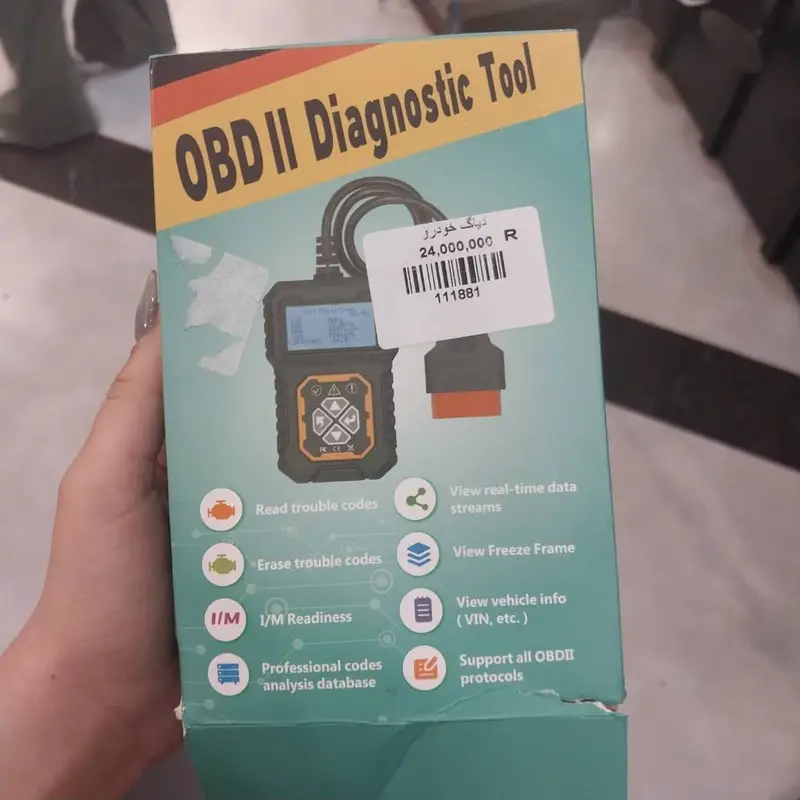 دستگاه عیب‌یاب خودرو QUICKLYNKS T31 | اسکنر کدهای خودرو OBDII و CAN با قابلیت خواندن و پاک کردن خطا