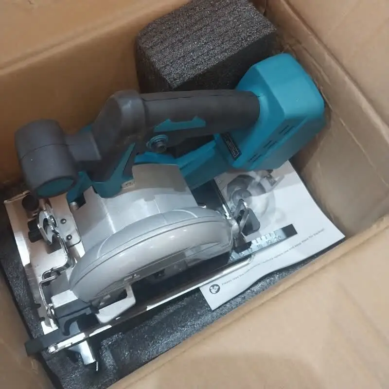 اره گردبر شارژی براشلس 125 میلی‌متری |  bl 10800RPM، زاویه برش 0 تا 45 درجه، سازگار با باتری 18 ولت ماکیتا