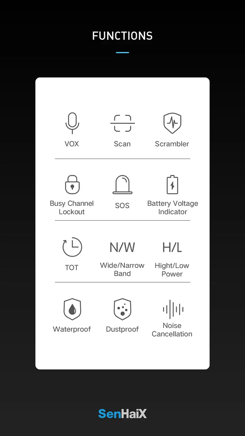 بی‌سیم رادیویی دستی کنوود TK-UVF1 Sport | توان 10 وات، ضدآب IP66، دو باند VHF/UHF