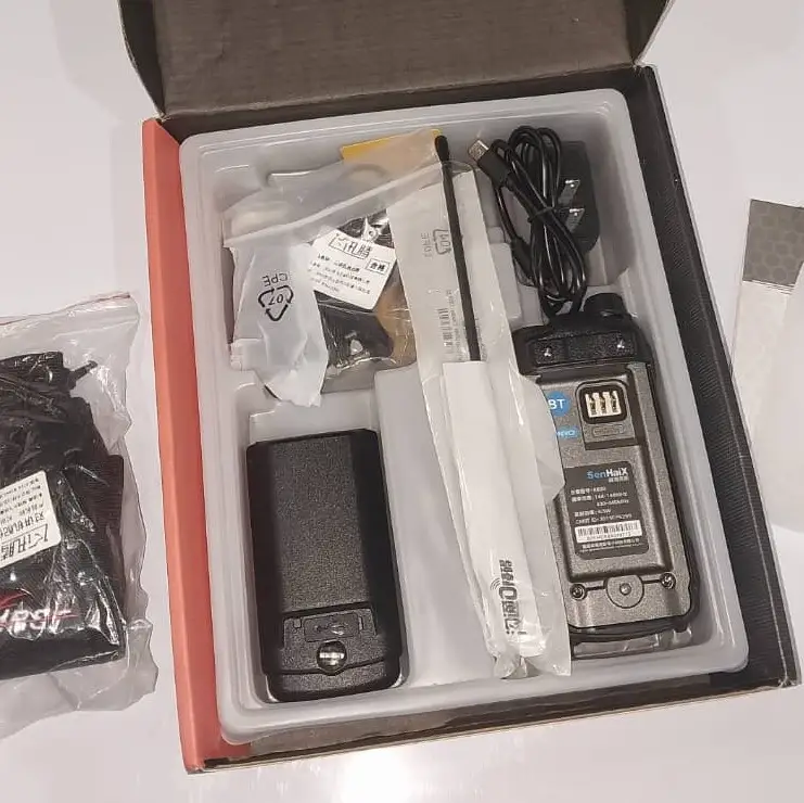 بی‌سیم رادیویی دستی کنوود TK-UVF1 Sport | توان 10 وات، ضدآب IP66، دو باند VHF/UHF