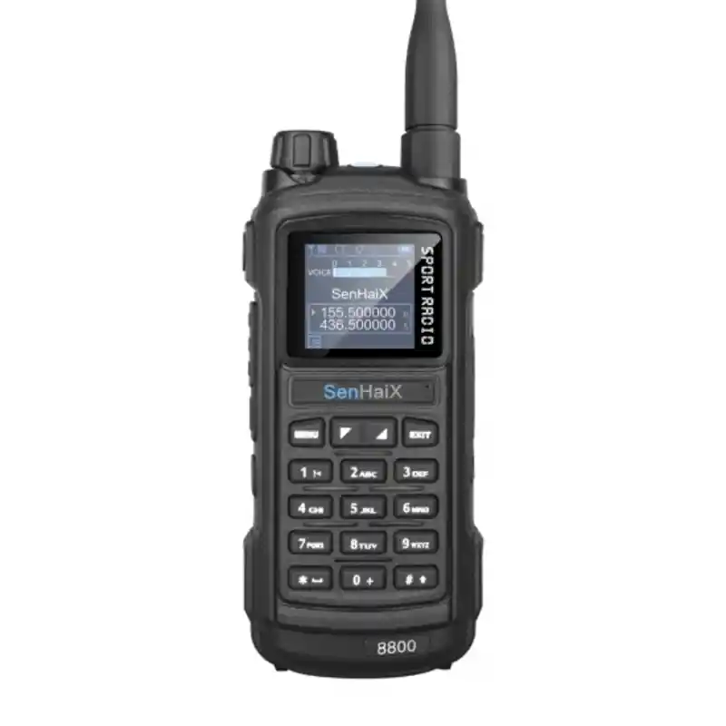 بی‌سیم رادیویی دستی کنوود TK-UVF1 Sport | توان 10 وات، ضدآب IP66، دو باند VHF/UHF