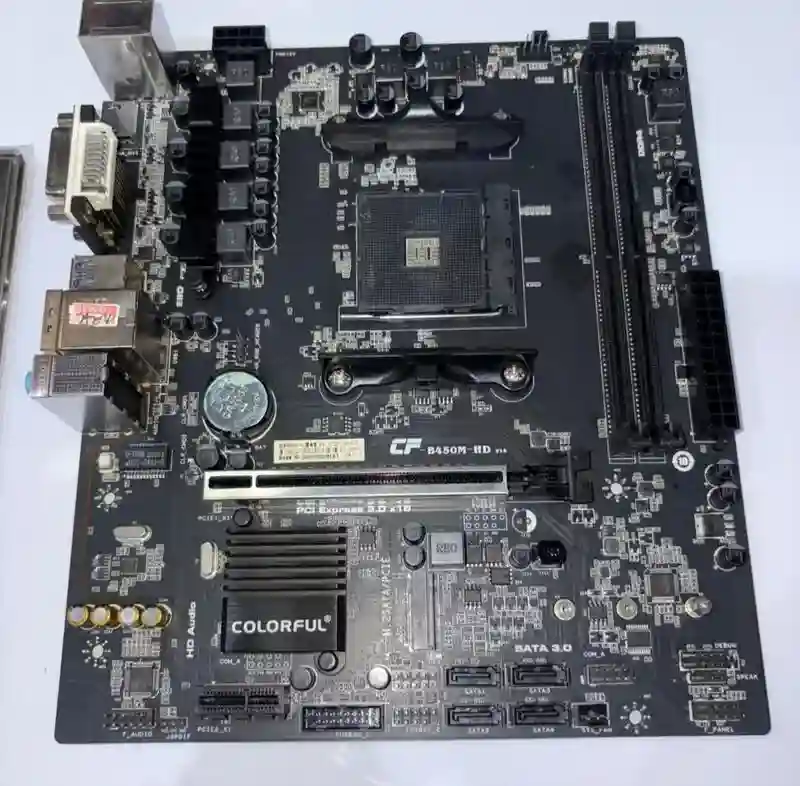 مادربرد گیمینگ Colorful BATTLE-AX B450M-HD V14 با چیپست AMD B450