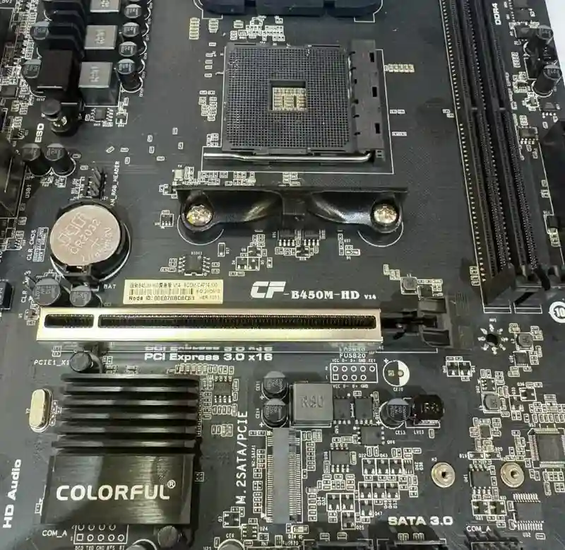 مادربرد گیمینگ Colorful BATTLE-AX B450M-HD V14 با چیپست AMD B450
