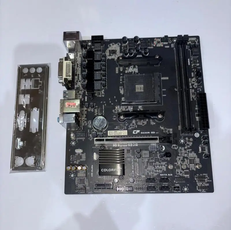 مادربرد گیمینگ Colorful BATTLE-AX B450M-HD V14 با چیپست AMD B450