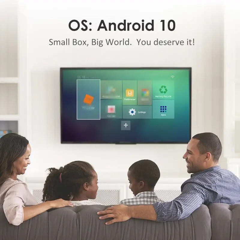 اندروید باکس CM311-1SA با کیفیت 4K | تبدیل تلویزیون معمولی به اسمارت تی‌وی