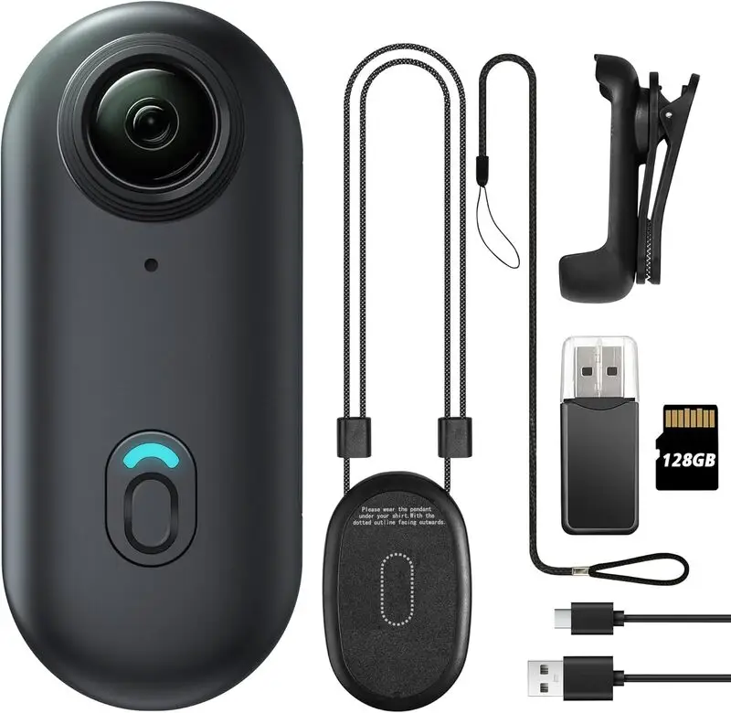 دوربین پوشیدنی مینی Meoilkolnm | Body Worn Camera انگشتی | ضبط Full HD 1080P با حافظه 128 گیگ