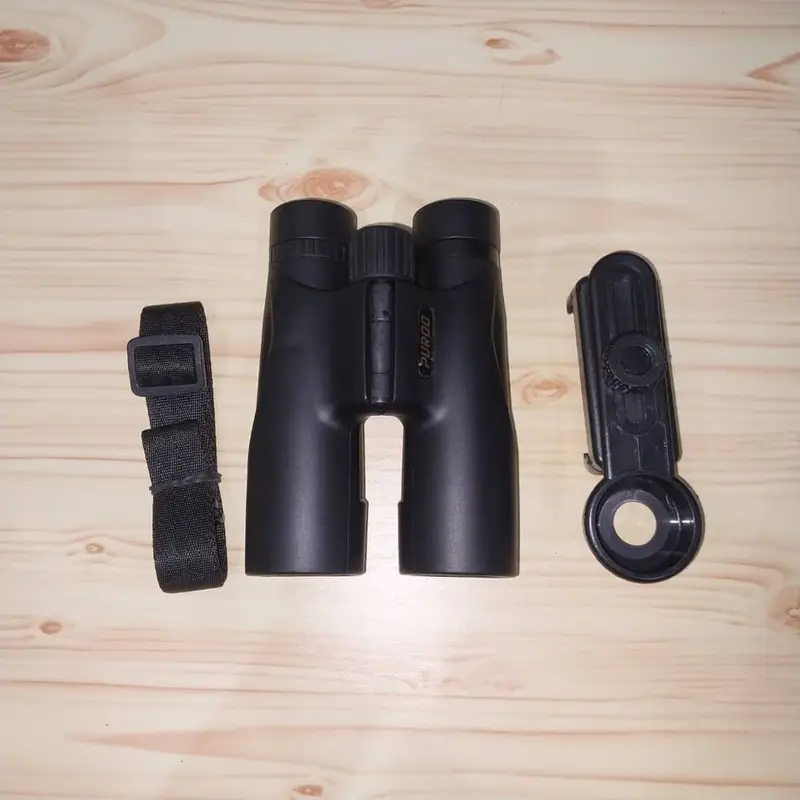 دوربین دوچشمی PUROO مدل 12×32 | کیفیت HD با بزرگنمایی بالا + پایه نگهدارنده