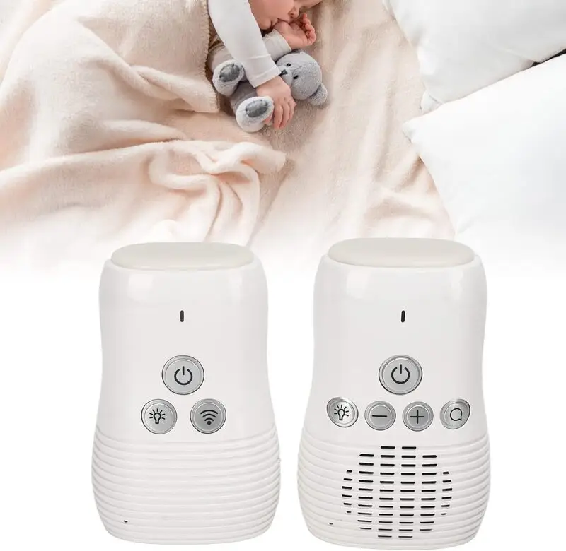 مانیتور صوتی کودک Vikye مدل DBM-8 | بیبی مانیتور بی‌سیم 2.4GHz با مکالمه دوطرفه و چراغ خواب