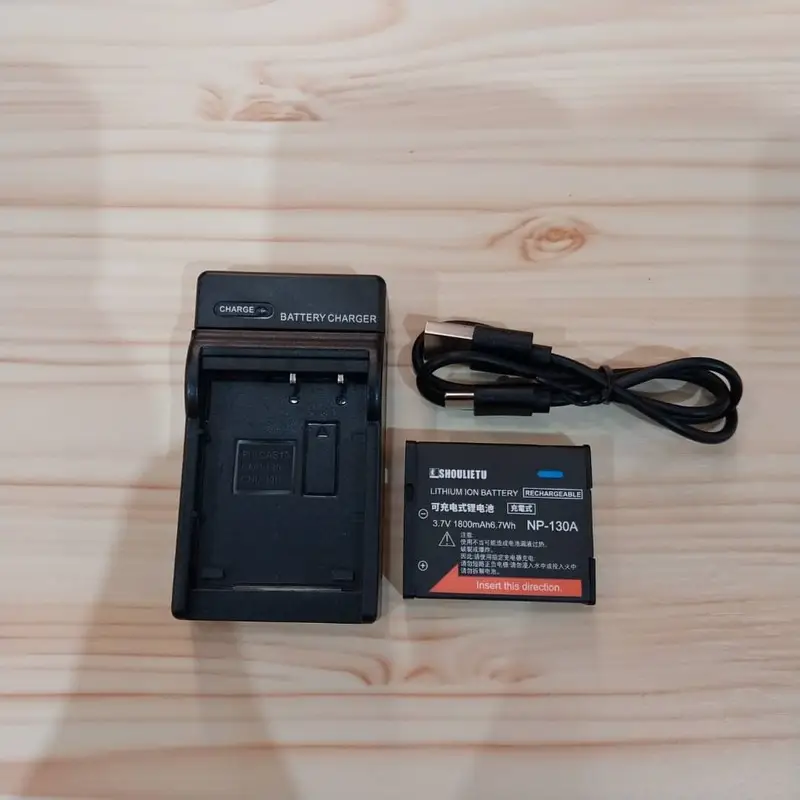 شارژر USB DOFA برای باتری‌های Casio NP-130 و NP-110 – شارژ سریع و مطمئن