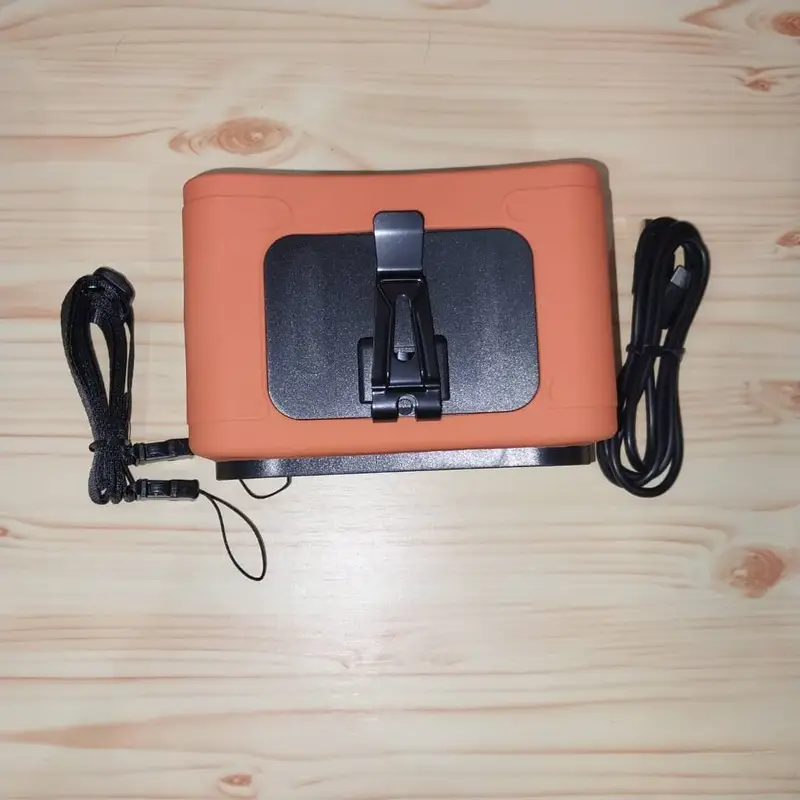 Socool فن پوشیدنی کمری 20000mAh | قابل شارژ، 10 سرعت، دو خروجی هوا، پاوربانک اضطراری