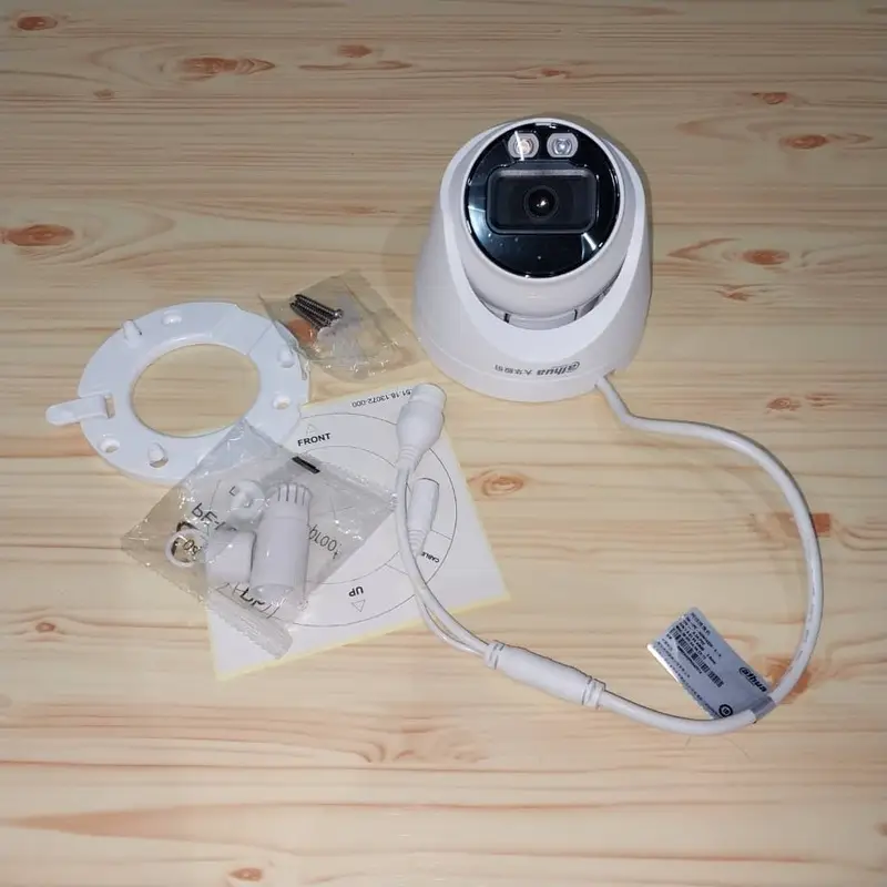 دوربین مداربسته دام 5 مگاپیکسل HDCVI داهوا Dahua HDW1509TP-LED با دید در شب رنگی و بدنه فلزی | IP67