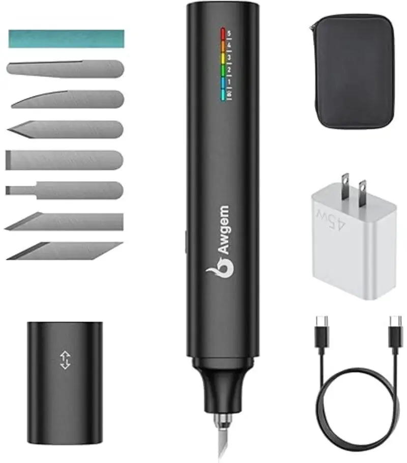 چاقوی برش اولتراسونیک | ابزار حرفه‌ای برش پلاستیک، ماکت، رزین و ABS