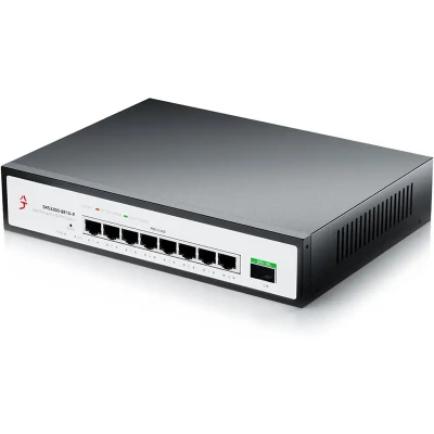 سوئیچ شبکه 2.5 گیگابیتی PoE+ مدیریتی 9 پورت XikeStor | 8×2.5G PoE + 1×10G SFP