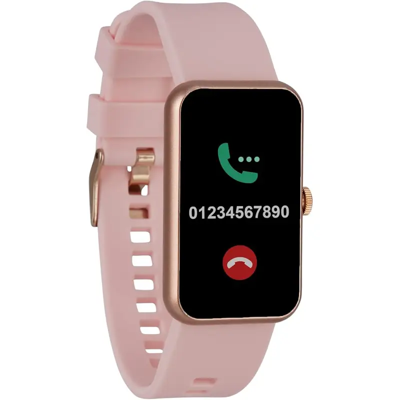 ساعت هوشمند ورزشی ضد آب با بند اضافه گلبهی Smart Watch Sport